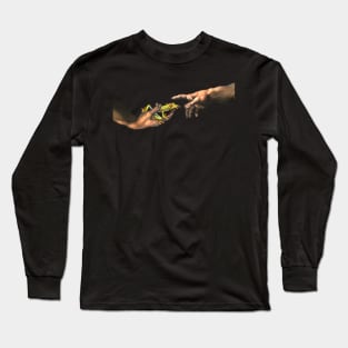 Creation of a Red Eye Frog Long Sleeve T-Shirt
